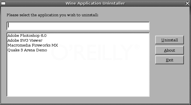 Ubuntu Hacks. Деинсталлятор Wine