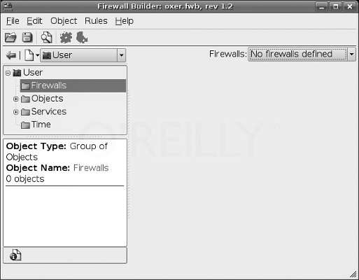 Firewall Builder. Управление политикой