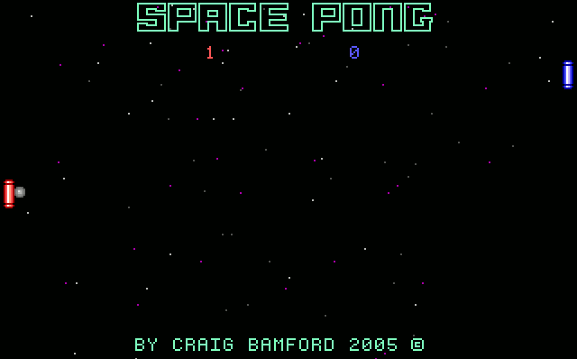 DexOS Pong