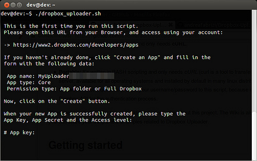 Dropbox Uploader