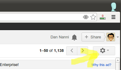 настройки Gmail