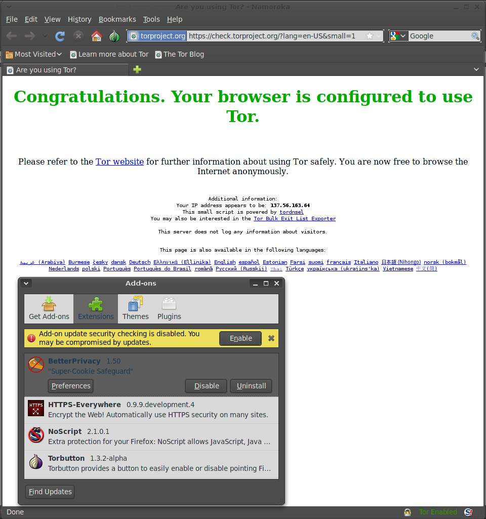 Torbrowser