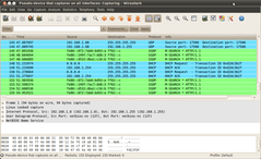 Захват пакетов при помощи Wireshark