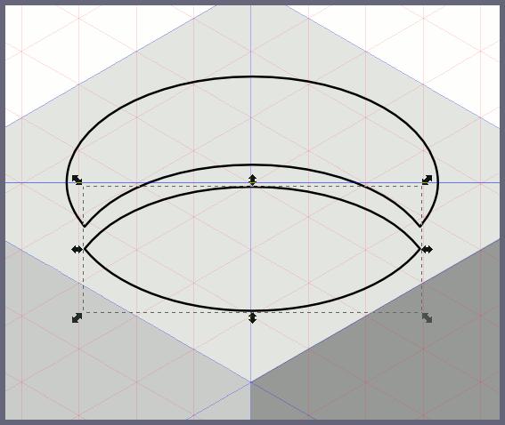 Inkscape: получаем два независимых контура
