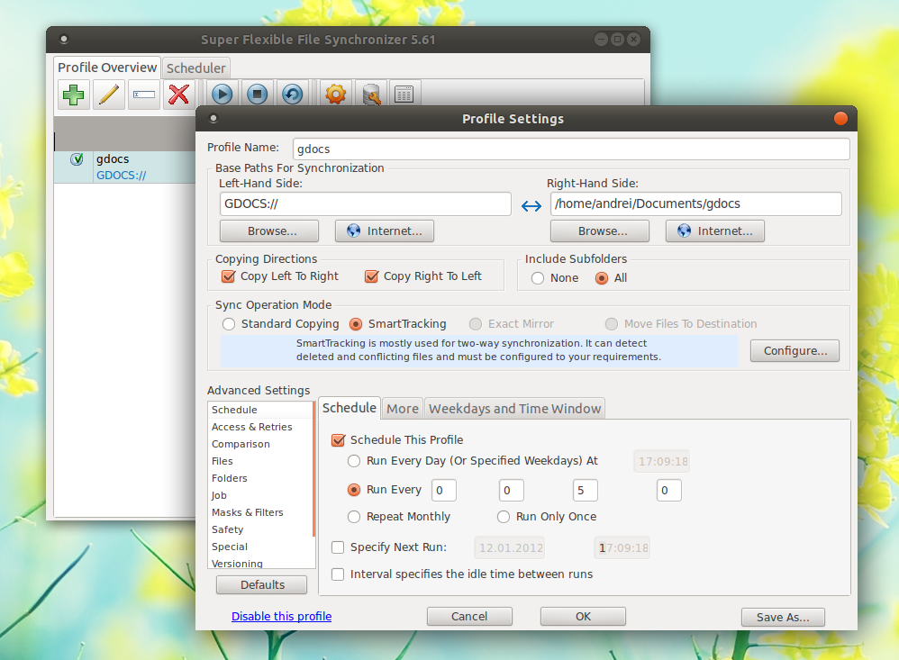 Super Flexible File Synchronizer
