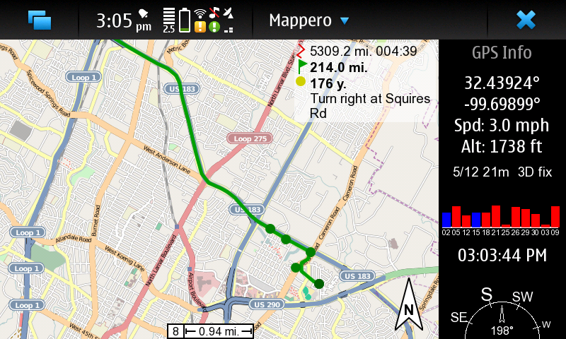 Приложение Mappero