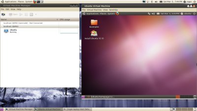 Общий вид KVM