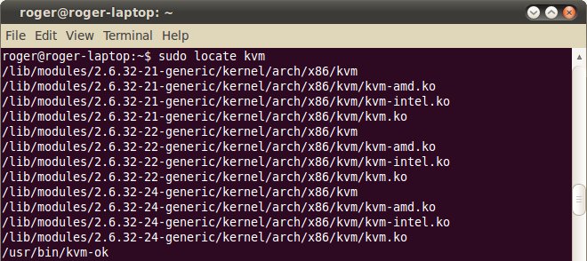поиск модулей VirtualBox