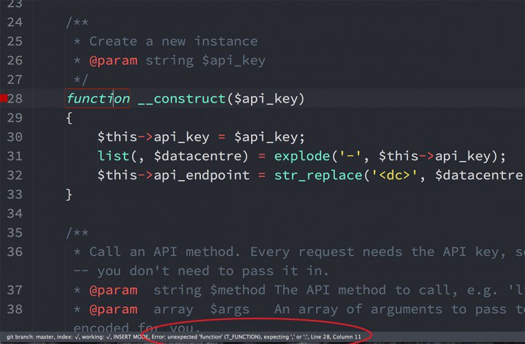 SublimeLinter PHP SublimeLinter PHP
