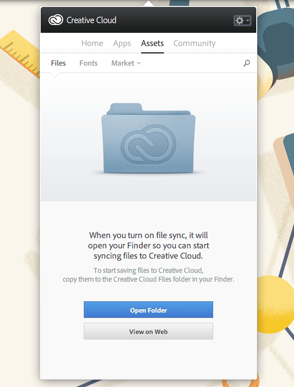 Creative Cloud Application