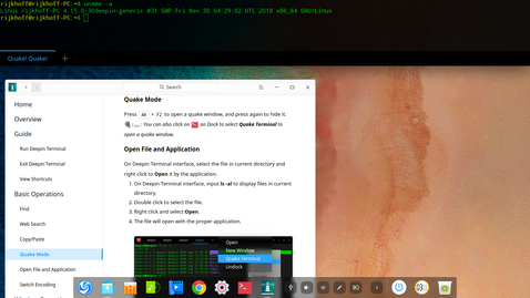 Исследуем Deepin Terminal