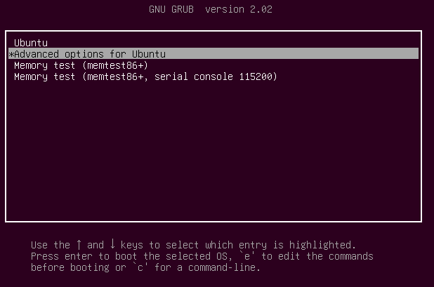 Дополнительные параметры Grub