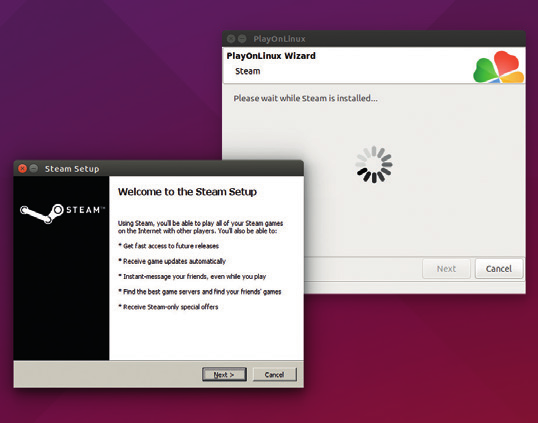 PlayOnLinux самостоятельно загрузит все недостающие компоненты Windows для корректной работы устанавливаемых вами игр или приложений