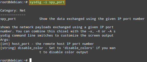 # sysdig -i spy_port