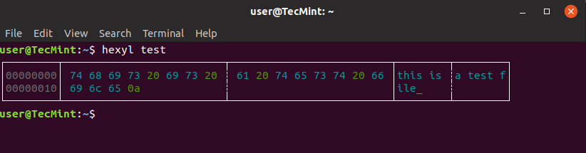 Hexyl Hex Editor