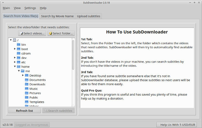 SubDownloader